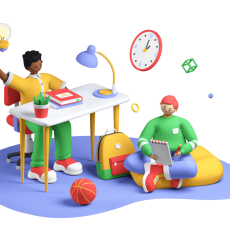 doing-homework-3d-illustration-A55S8HP